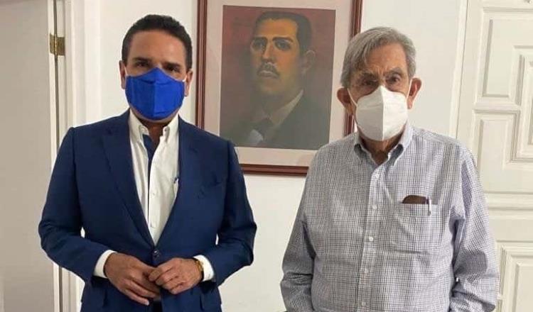 Se reúne Cuauhtémoc Cárdenas con el gobernador de Michoacán, Silvano Aureoles 