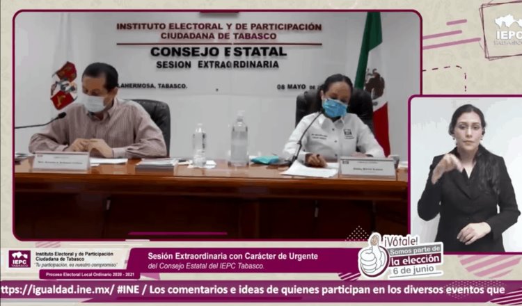 Da procedencia IEPC Tabasco a registro supletorio para candidatura de MC en Centla, tras resolutivo de Sala Xalapa