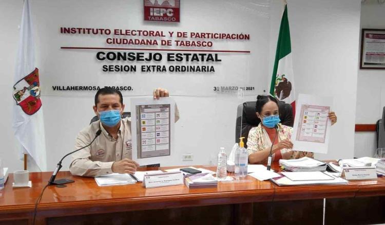 El 14 de mayo llegarán a Tabasco las boletas electorales: IEPC