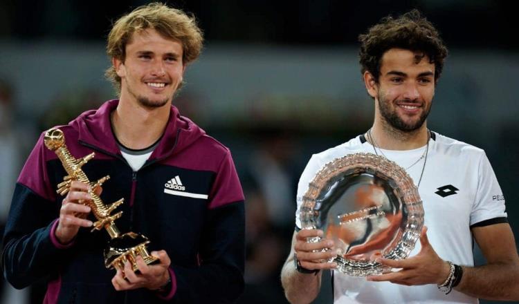 Zverev gana el Masters 1000 de Madrid a Berrettini