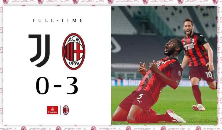 Milan deja fuera de Champions a la Juventus de CR7