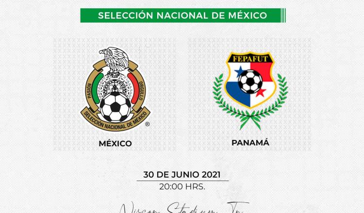 México enfrentará a Panamá en junio, previo a la Copa Oro
