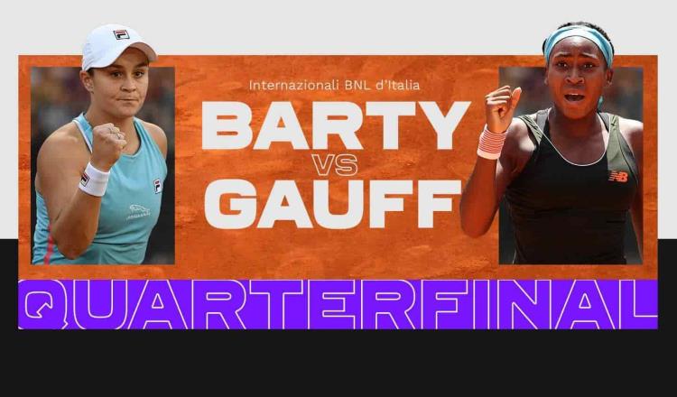 Ashleigh Barty avanza en el Masters 1000 de Roma