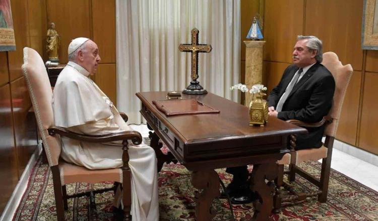 Recibe Papa Francisco en El Vaticano a Alberto Fernández, presidente de Argentina