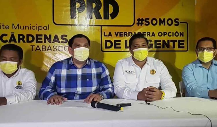 Acusa PRD Tabasco a Morena de impugnaciones excesivas contra sus candidatos