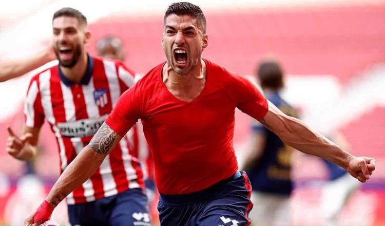 Luis Suárez ‘salva’ al Atlético de perder el liderato en La Liga