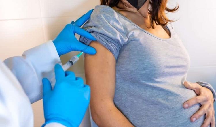 Estiman vacunar contra el COVID-19 a más de 500 embarazadas en Centro