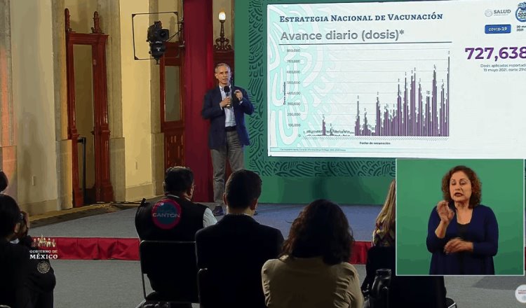 Registra México nuevo récord de vacunación contra COVID: más de 727 mil dosis en un solo día