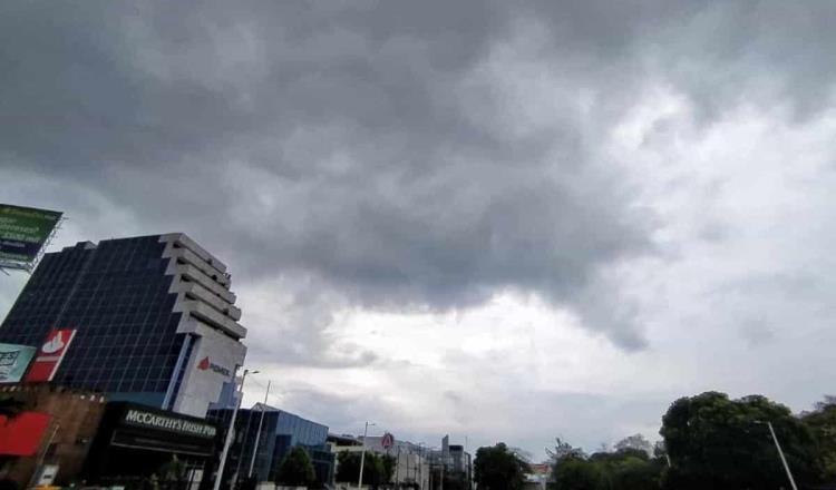 Continúa pronóstico de lluvias muy fuertes para hoy en Tabasco: CONAGUA