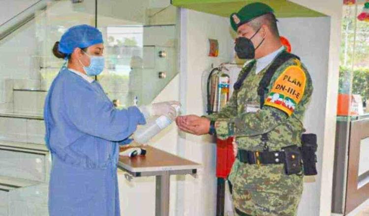 Actualiza Sedena que ya son más de 7 mil casos positivos de coronavirus en personal militar
