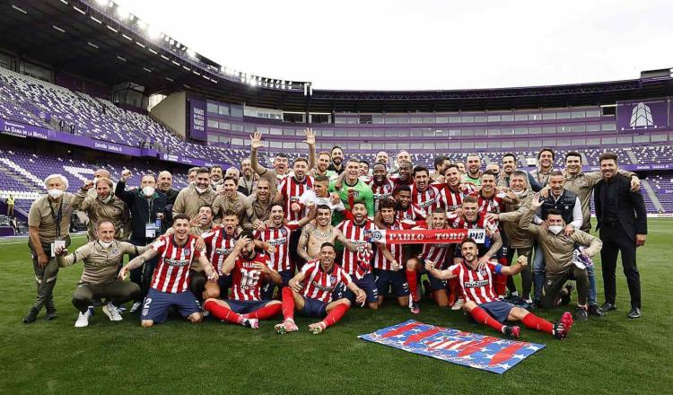 Atlético de Madrid, de Héctor Herrera, se corona como campeón de LaLiga española