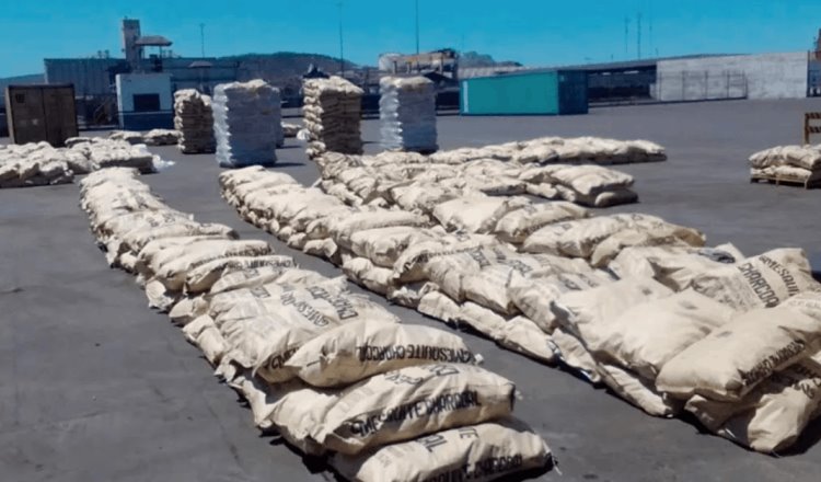 Asegura la Marina cocaína y metanfetamina en los puertos de Lázaro Cárdenas y Guaymas