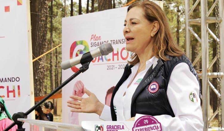 Declina candidata del PRI a gubernatura de Chihuahua a favor de panista Maru Campos