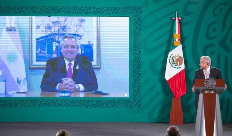 Envío de México da más independencia a Latinoamérica, afirma presidente de Argentina