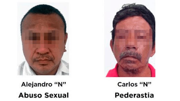Detienen a seis sujetos por delitos sexuales y del orden familiar en Tabasco 