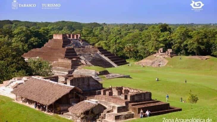 Reabren este jueves al público zonas arqueológicas de Comalcalco, Balancán, La Venta y Pomoná