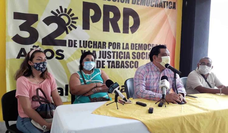 Denuncia PRD detención “ilegal” de uno de sus activistas en Comalcalco