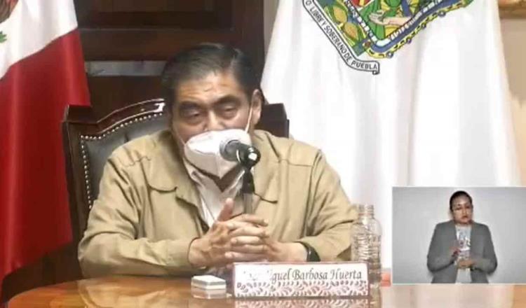 “No voy a solapar a ningún cabrón”, asegura Barbosa tras detención de jefe policial de Puebla