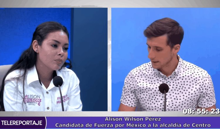 “No voy a declinar”: Alison Wilson candidata de FXM se dijo firme hasta el final de la contienda por Centro