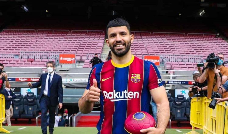 Kun Agüero llega como nuevo jugador del Barça: “Siento una alegría inmensa”