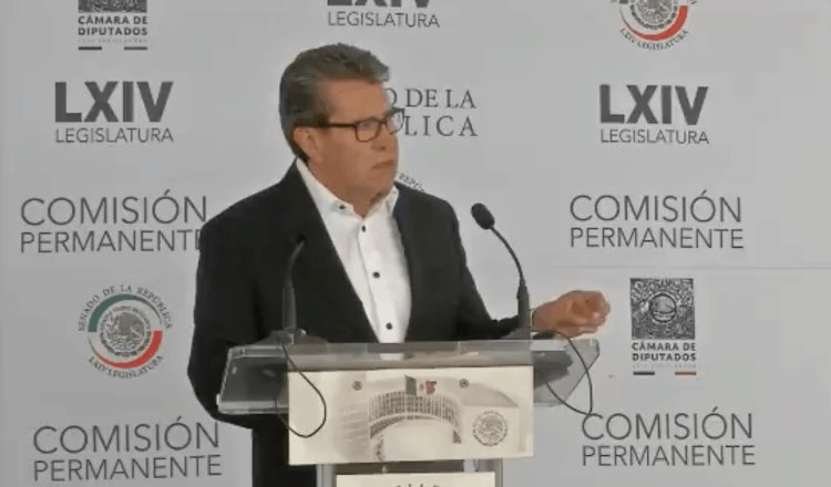 Frena Ricardo Monreal petición para discutir desaparición de poderes en Tamaulipas