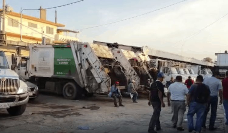 Se reanuda recolección de basura en Centro… tras 6 horas de paro