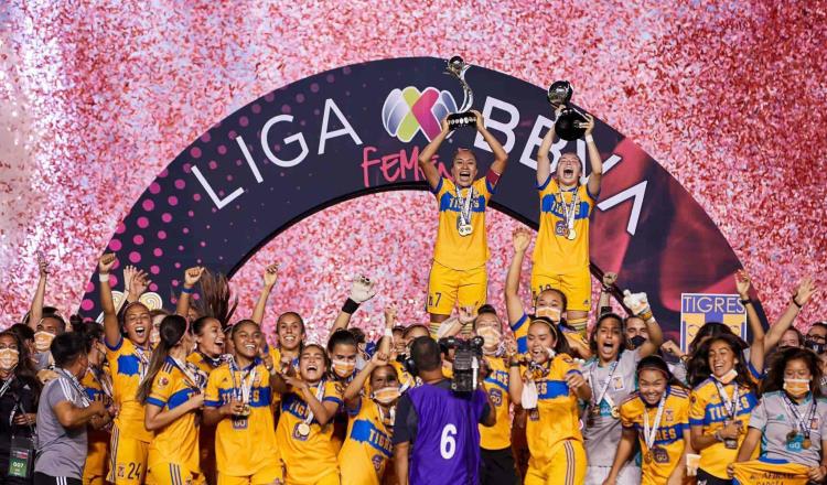 Tigres Femenil gana el bicampeonato en el futbol mexicano