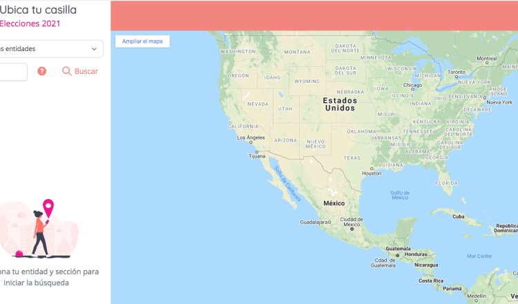 Activa INE la página para ubicar tu casilla electoral