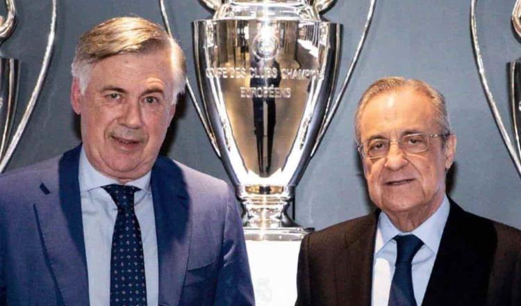 Real Madrid presenta a Ancelotti; evaluará al “Chucky” y a “Chicharito”