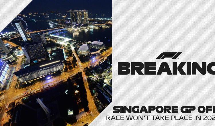 Gran Premio de Singapur es cancelado por COVID-19