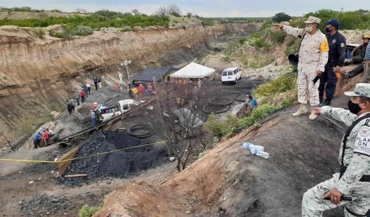 Trabajadores de la mina de Múzquiz están 100 metros bajo tierra, señala gobernador de Coahuila