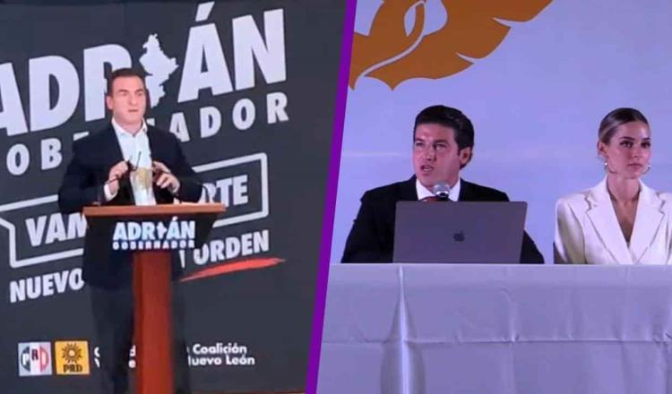 Revira INE discursos de triunfo de Samuel García y Adrián de la Garza en NL
