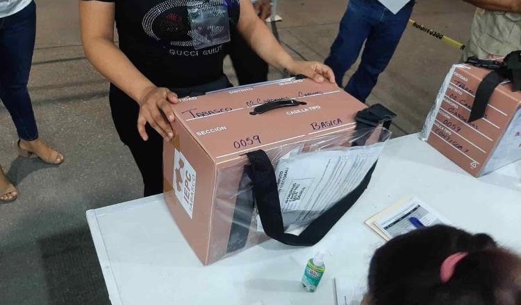 Cierra el PREPET con el 100% de las actas capturadas de la elección en Tabasco