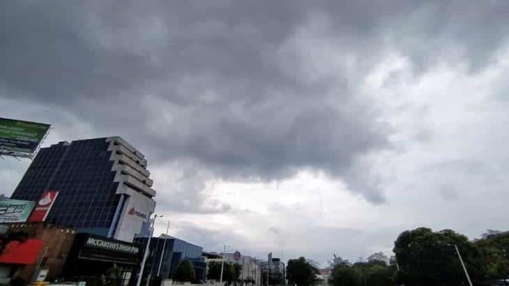 Nublados con probabilidades de lluvias muy fuertes se esperan para Tabasco