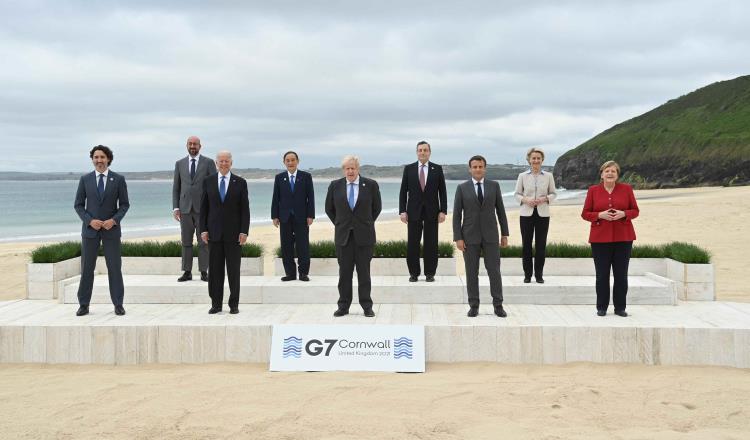 Inicia reunión del G7 en la costa Británica