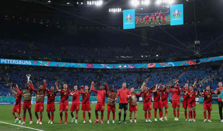 Bélgica se solidariza contra el racismo previo a partido de la Eurocopa