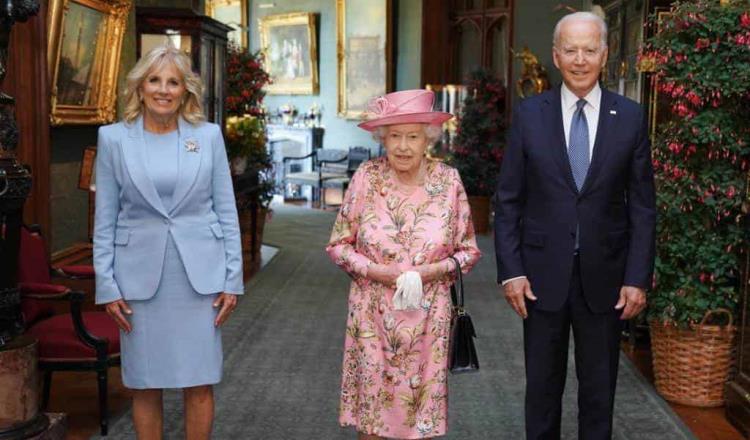 Biden se reúne con la reina Isabel II tras la cumbre del G7
