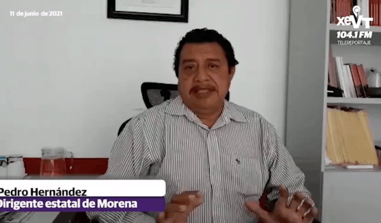 Descarta Pedro Hernández buscar la reelección como dirigente estatal de Morena