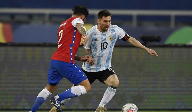 Argentina y Messi no pueden ante Chile en la Copa América