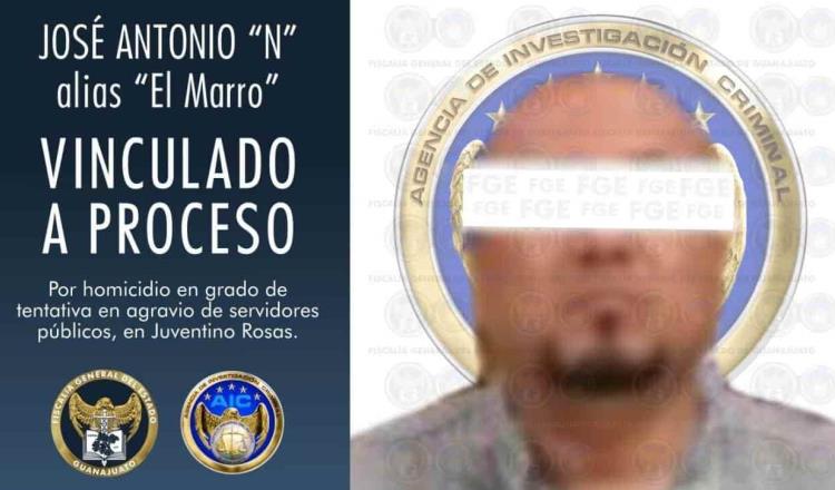 “El Marro” es vinculado a proceso por homicidio en grado de tentativa, en agravio de servidores públicos