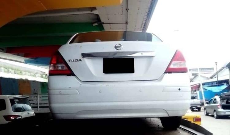 Recupera SSYPC vehículo con reporte de robo en Villahermosa