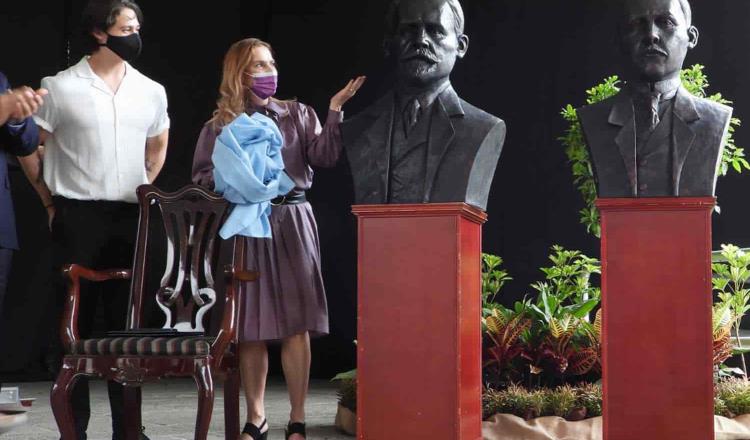 En Costa Rica, develan bustos de Francisco I. Madero y de Rogelio Fernández Güell
