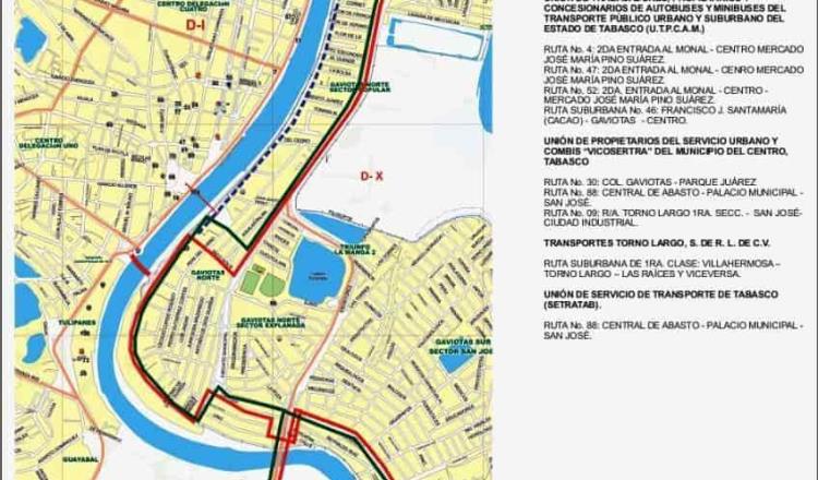 Movilidad modifica rutas del transporte público en Gaviotas por construcción del parque lineal