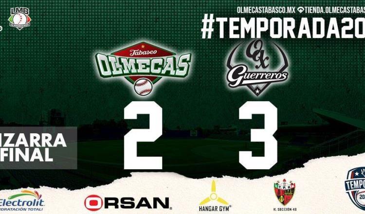 Olmecas pierde la serie ante Guerreros en Oaxaca