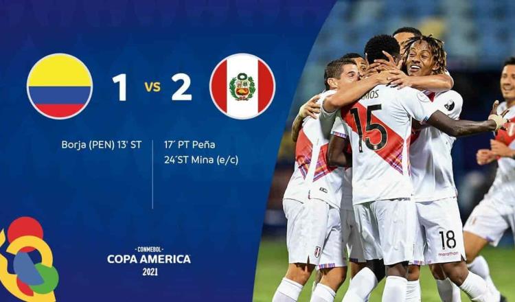 Perú sorprende con victoria frente a Colombia; Venezuela y Ecuador empatan