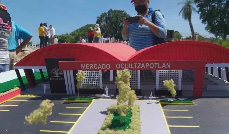 Supervisan inicio de obras en nuevo mercado de Ocuiltzapotlán