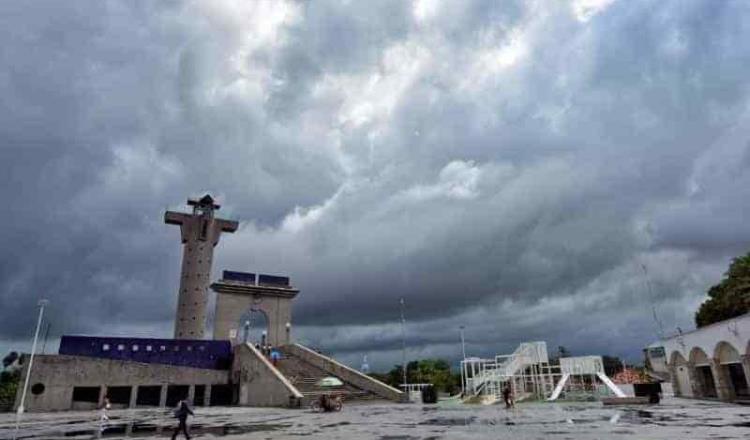 Prevé Conagua lluvias puntuales fuertes para hoy en Tabasco