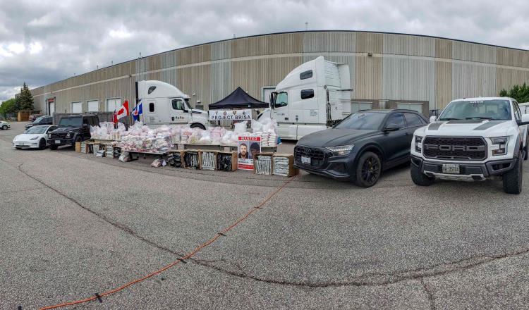 Desarman organización en Toronto que transportaba drogas desde México