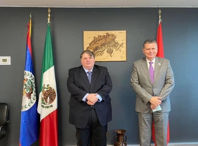 Se reúne secretario de Cultura de Tabasco con embajador de Suiza en México