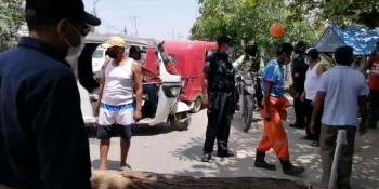 Por falta de agua potable, habitantes de Paraíso bloquean tres puntos de la carretera a El Bellote